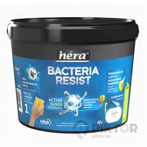 Héra Bacteria Resist fertőtleníthető matt fehér belső falfesték