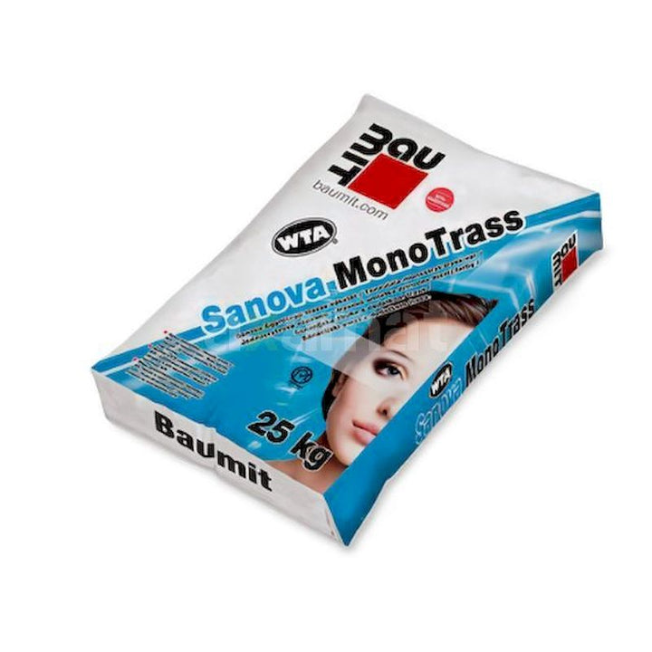 Baumit Sanova MonoTrass egyrétegű trassz vakolat 25kg
