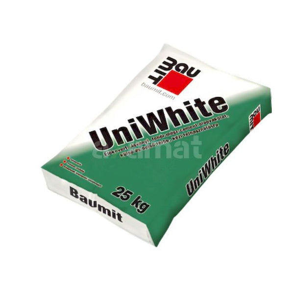 Baumit UniWhite univerzális fehér színű alapvakolat 25kg
