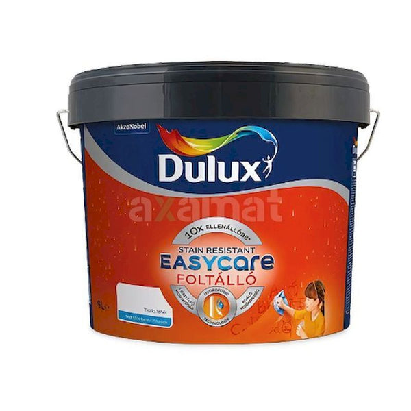 Dulux EasyCare foltálló beltéri falfesték tiszta fehér 9l
