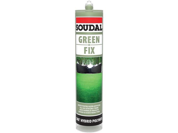 SOUDAL Green Fix zöld színű műfű ragasztó és tömítő 290ml