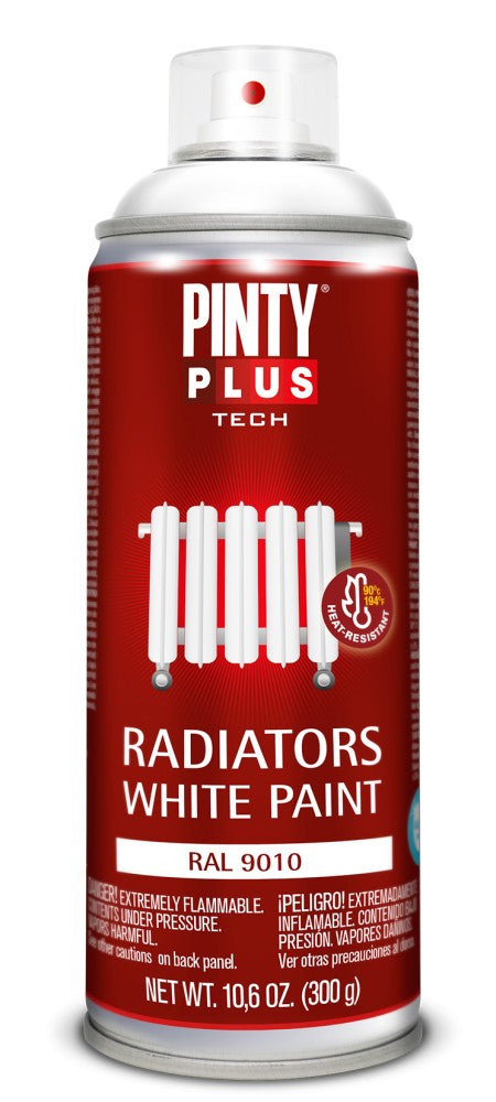 Pinty Plus Tech Radiátor fehér festék spray 400ml
