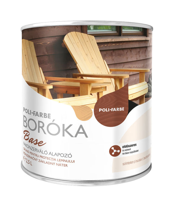 Poli-Farbe Boróka base fakonzerváló alapozó