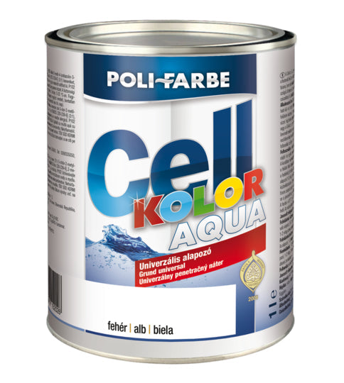 Poli-Farbe Cellkolor Aqua univerzális alapozó fehér