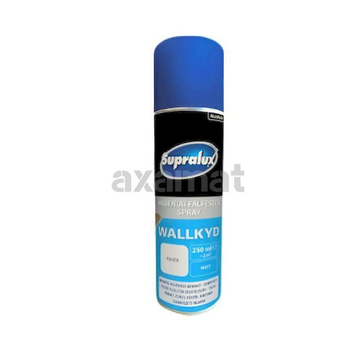 Supralux Higiéniai falfesték spray wallkyd fehér 250ml fehér matt 